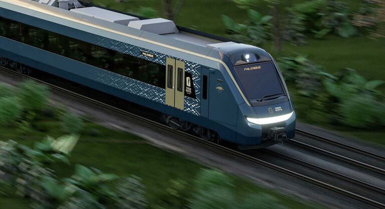 Tren y Paraíso Maya